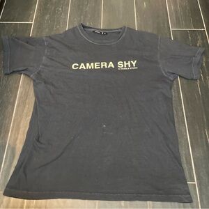 Hubble Studios “Camera Shy” T-Shirt, Black Medium